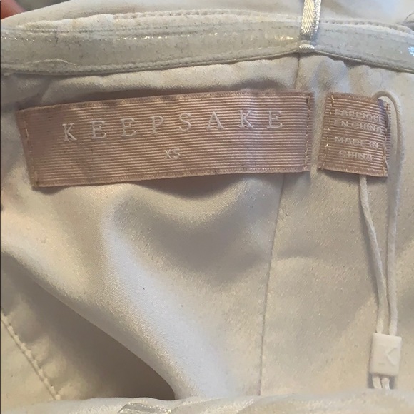 💜Keepsake white off the shoulder dress - Picture 2 of 2